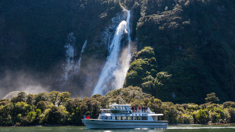 Join Mitre Peak cruises for the experience of a lifetime and discover the world-renowned beauty of Milford Sound